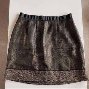 Loft golden skirt